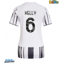 Juventus Lloyd Kelly #6 Hjemmedrakt Dame 2025-26 Kortermet